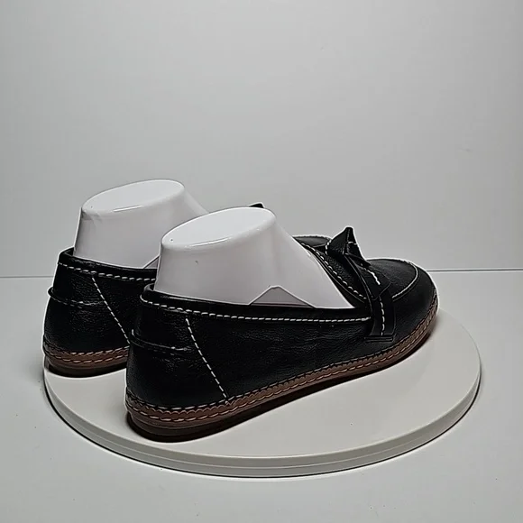 Cole Haan Black Leather Loafers - Picture 7 of 14